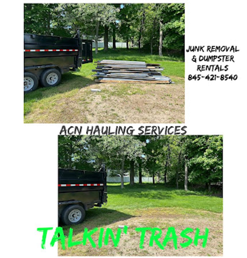 ACN Hauling truck on a job